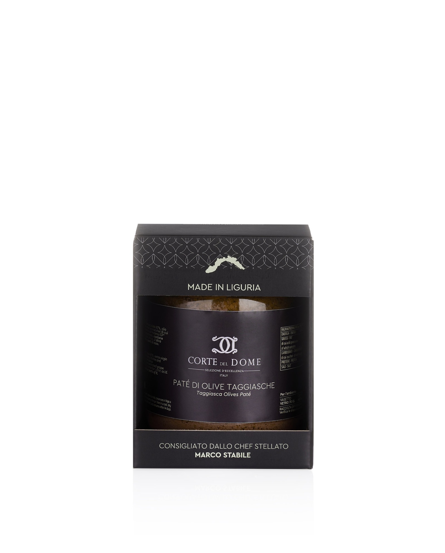 Paté di Olive Taggiasche 500g "Corte del Dome"